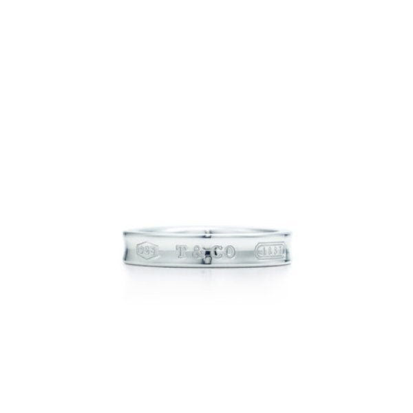 画像1: TIFFANY&Co[ティファニー] ”ティファニー1837”　1837ナローリング　並行輸入品t4002