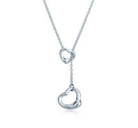 TIFFANY&Co[ティファニー]　”エルサ・ペレッティ” ダブルオープンハートラリアット　並行輸入品t1045