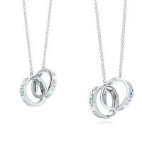 TIFFANY&Co[ティファニー] ”ティファニー1837”　1837インターロッキングペンダント(M)(S)　ペアー　並行輸入品t1003 1004