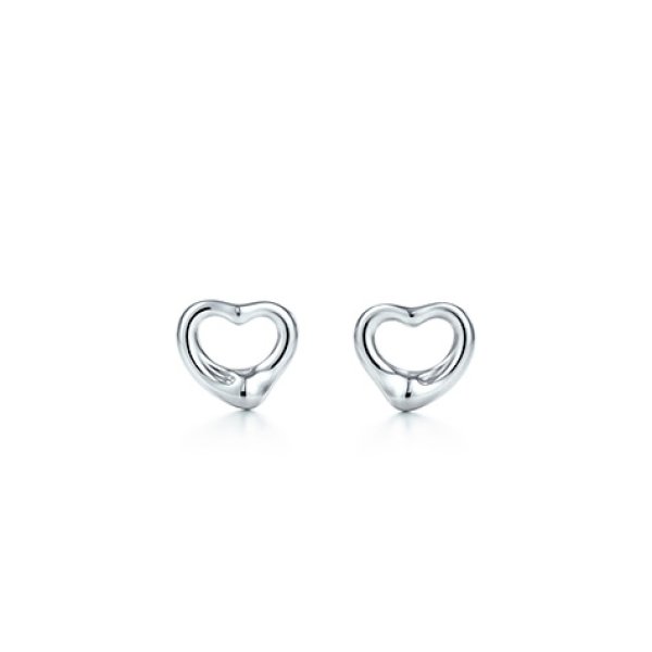 画像1: TIFFANY&Co[ティファニー]”エルサ・ペレッティ”  オープン ハート ピアス(ミニ)並行輸入品t3014