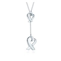 TIFFANY&Co[ティファニー]　”パロマ・ピカソ”　ラビング ハートラリアット　並行輸入品t1082