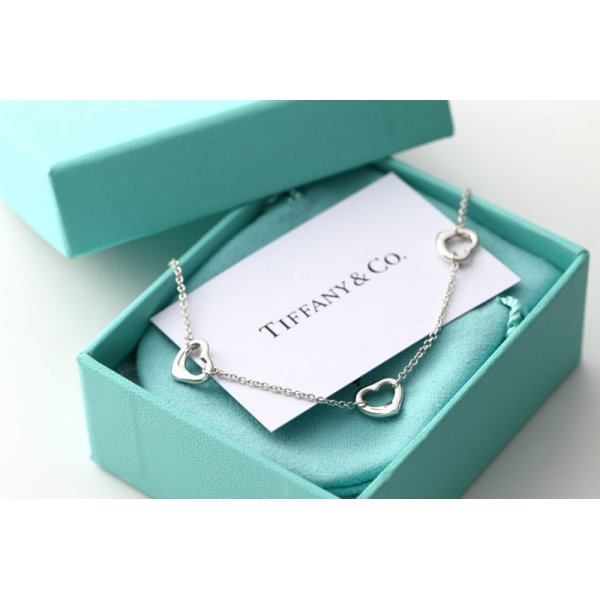 画像2: TIFFANY&Co[ティファニー] ”エルサ・ペレッティ”　スリーオープンハートペンダント　並行輸入品t1046