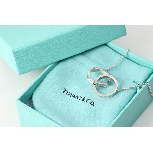 画像2: TIFFANY&Co[ティファニー]”ティファニー1837” 1837インターロッキングペンダント(M)並行輸入品t1004