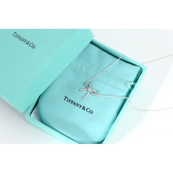 画像2: TIFFANY&Co[ティファニー]　リボンペンダント(ミニ)　並行輸入品1094