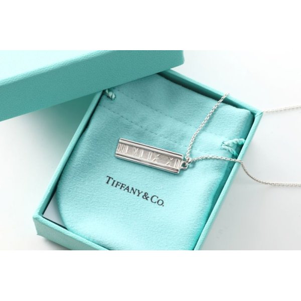 画像2: TIFFANY&Co[ティファニー]　”ティファニーアトラス”　アトラスナローペンダント　並行輸入品t1016