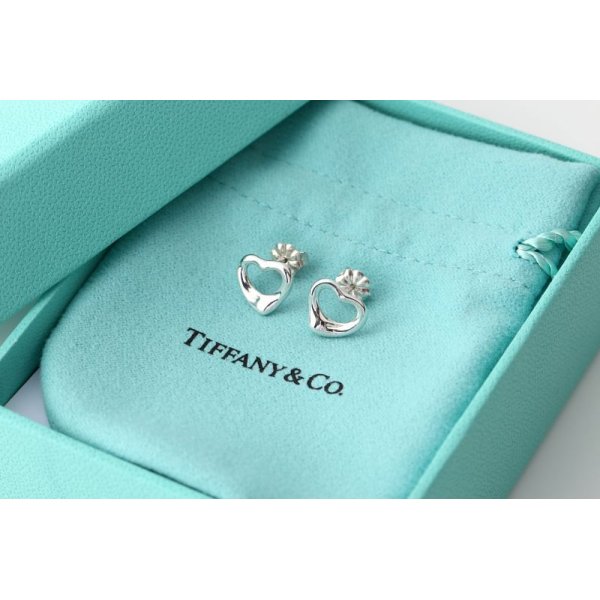 画像2: TIFFANY&Co[ティファニー]”エルサ・ペレッティ”  オープン ハート ピアス(ミニ)並行輸入品t3014