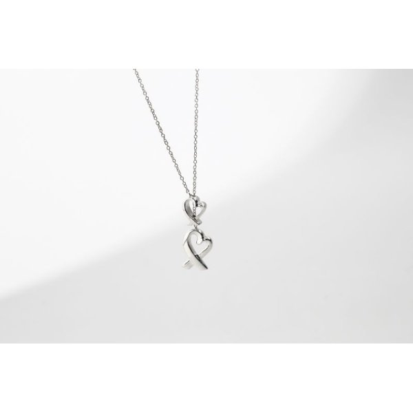 画像4: TIFFANY&Co[ティファニー]　”パロマ・ピカソ”　ラビング ハートラリアット　並行輸入品t1082