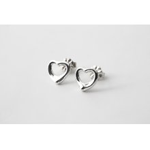 他の写真1: TIFFANY&Co[ティファニー]”エルサ・ペレッティ”  オープン ハート ピアス(ミニ)並行輸入品t3014