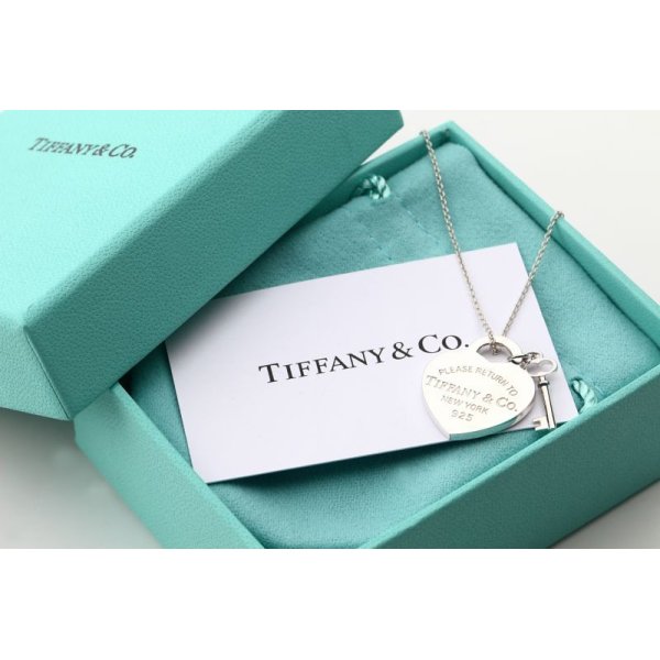 画像2: TIFFANY&Co[ティファニー] 　リターン トゥ ハート タグ＆キー ペンダント スターリングシルバー　並行輸入品t1050