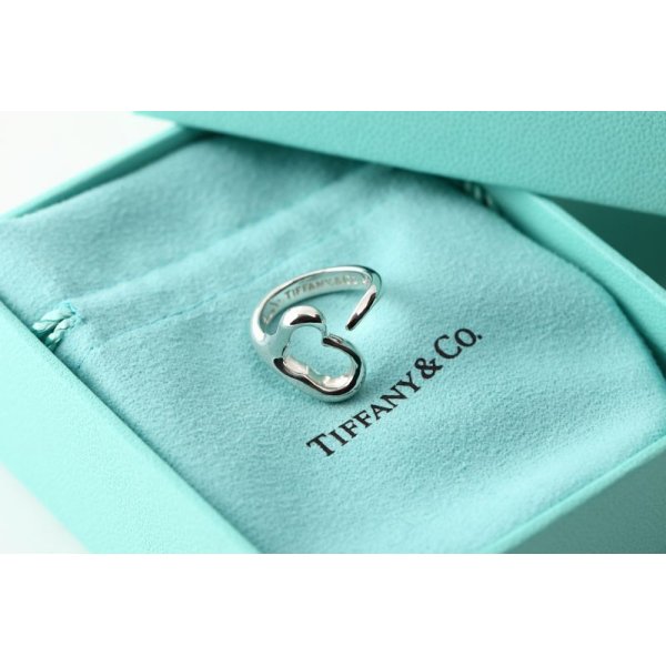 画像2: TIFFANY&Co[ティファニー] ”エルサ・ペレッティ”　オープンハート リング(M)並行輸入品t4009