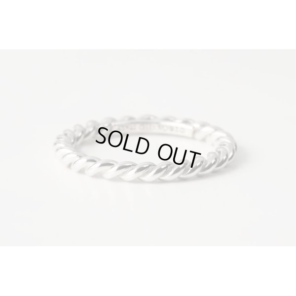 画像4: TIFFANY&Co[ティファニー]  ナロー ツイスト リング スターリングシルバー　並行輸入品ｔ4024