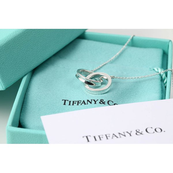 画像2: TIFFANY&Co[ティファニー] ”ティファニー1837”　1837インターロッキングペンダント(M)(S)　ペアー　並行輸入品t1003 1004