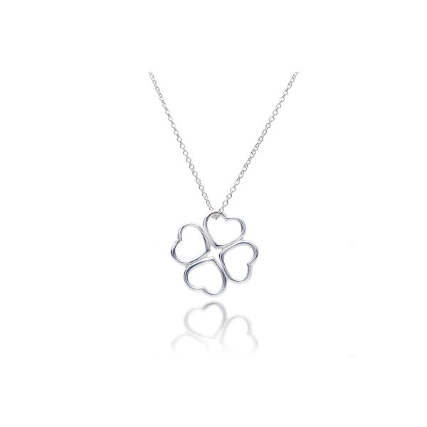 画像2: TIFFANY&Co[ティファニー] ハートクローバーペンダント　並行輸入品ｔ1066