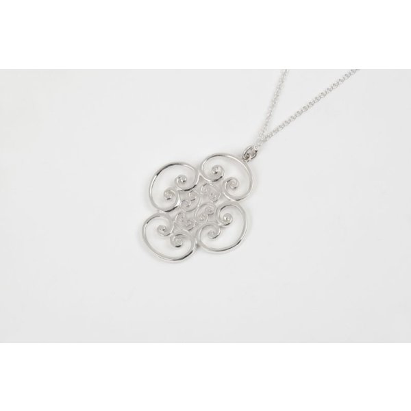 画像3: TIFFANY&Co[ティファニー] 　パロマ ヴェネチア ゴルドーニ  クアドルプロ  ペンダント　スターリングシルバー　並行輸入品t1065