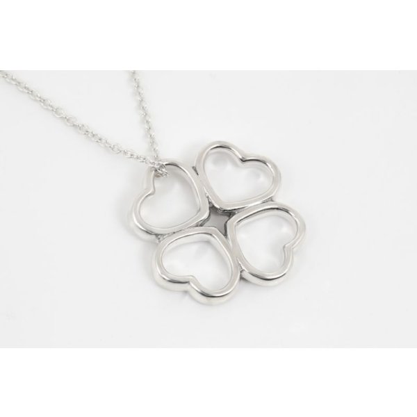 画像3: TIFFANY&Co[ティファニー] ハートクローバーペンダント　並行輸入品ｔ1066