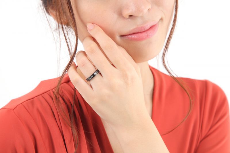 Tiffany Co ティファニー ティファニー17 17 チタン ナロー リング スターリングシルバー 並行輸入品 ジュエリーサカシタ