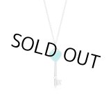 画像: TIFFANY&Co[ティファニー] ハートキー チャーム ペンダント（ミニ） ブルーエナメル　並行輸入品t1109