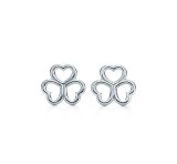画像: TIFFANY&Co[ティファニー]  ハート クロバー ピアス 並行輸入品t3020