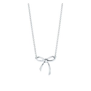 画像: TIFFANY&Co[ティファニー]　リボンペンダント(ミニ)　並行輸入品1094