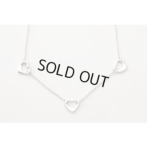 画像5: TIFFANY&Co[ティファニー] ”エルサ・ペレッティ”　スリーオープンハートペンダント　並行輸入品t1046 (5)