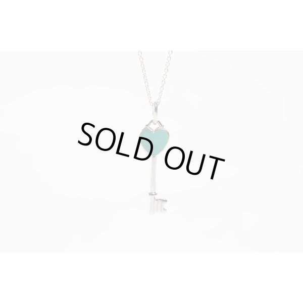 画像5: TIFFANY&Co[ティファニー] ハートキー チャーム ペンダント（ミニ） ブルーエナメル　並行輸入品t1109 (5)