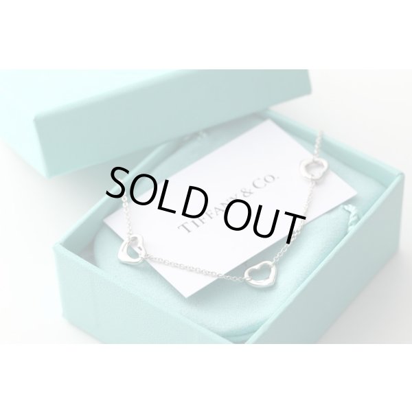 画像2: TIFFANY&Co[ティファニー] ”エルサ・ペレッティ”　スリーオープンハートペンダント　並行輸入品t1046 (2)