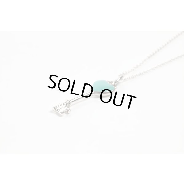 画像3: TIFFANY&Co[ティファニー] ハートキー チャーム ペンダント（ミニ） ブルーエナメル　並行輸入品t1109 (3)