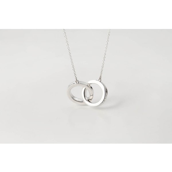 画像3: TIFFANY&Co[ティファニー] ”ティファニー1837”　1837インターロッキングペンダント(M)(S)　ペアー　並行輸入品t1003 1004 (3)