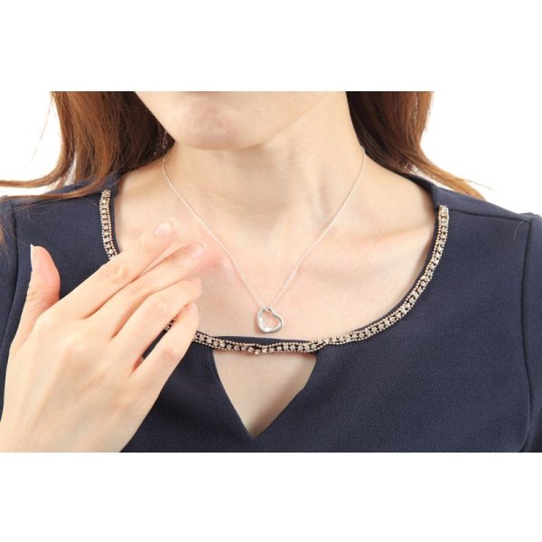 画像5: TIFFANY&Co[ティファニー] ”エルサ・ペレッティ”　オープンハートペンダント(S)　並行輸入品ｔ1042 (5)