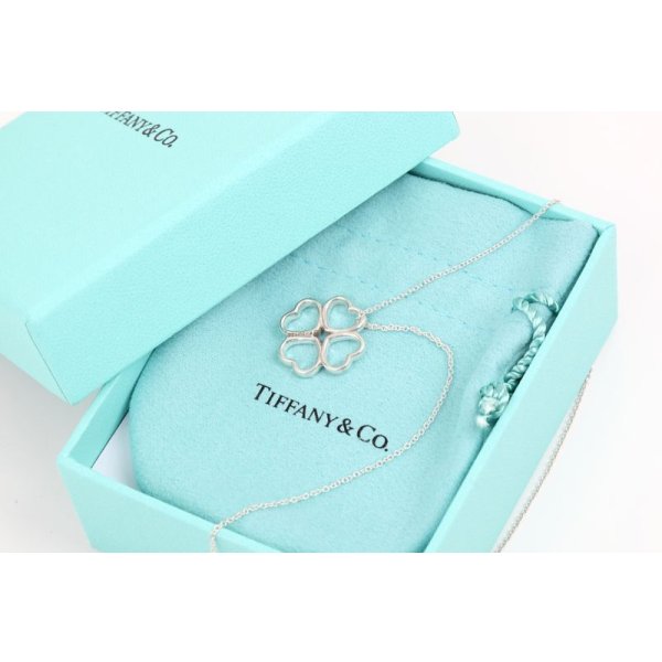 画像7: TIFFANY&Co[ティファニー] ハートクローバーペンダント　並行輸入品ｔ1066 (7)