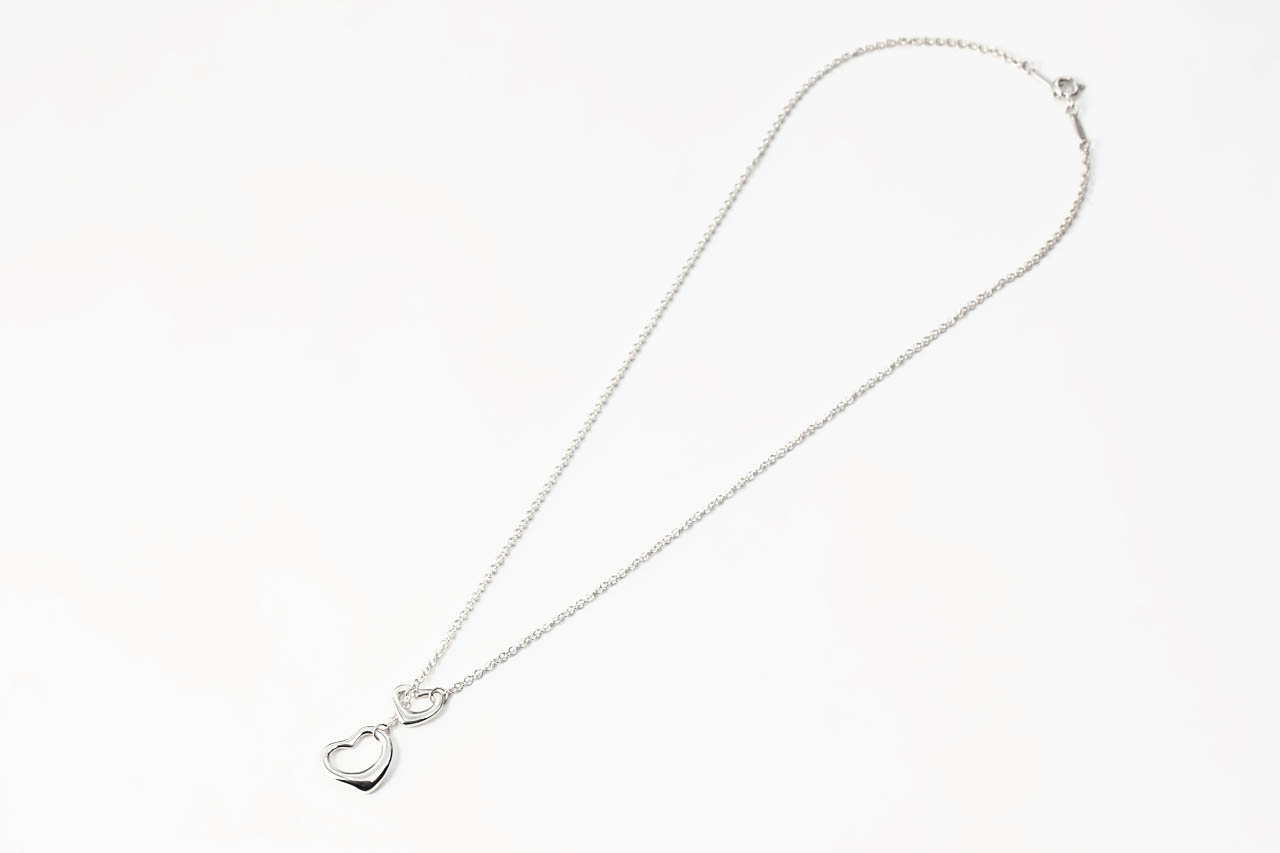 画像: TIFFANY&Co[ティファニー]　”エルサ・ペレッティ” ダブルオープンハートラリアット　並行輸入品t1045