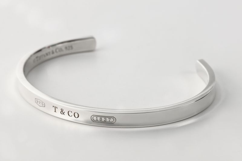 画像: TIFFANY&Co[ティファニー]　”ティファニー1837”　1837ナロー カフ ブレスレット (L)　並行輸入品t2001